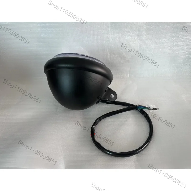Retro Cruiser K-Light 202 Headlight Assembly QJ200-2H Front Headlight Housing For Motorcycle