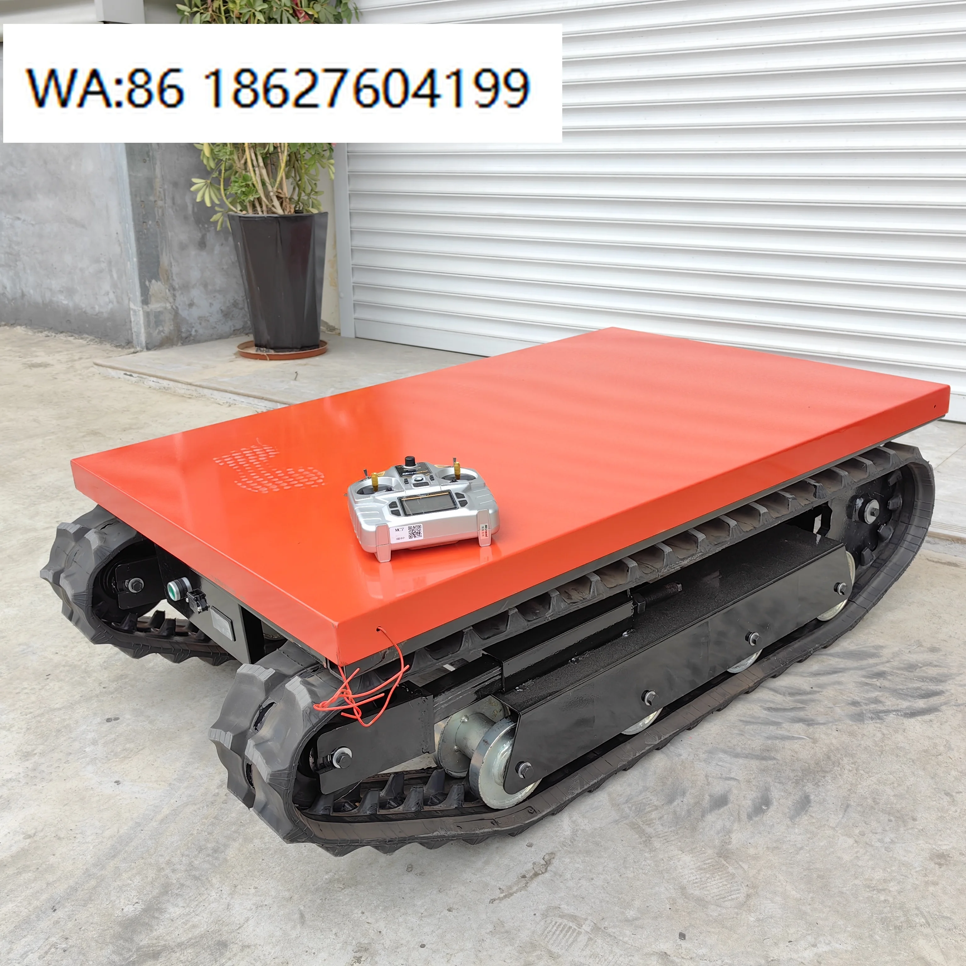 Universal Modified RC Tracked Chassis, Multifunctional Undercarriage Replacement Parts for Construction Excavator Machinery