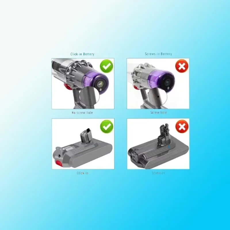 جديد 2026 SV14 25.2 فولت 5Ah ليثيوم أيون مكنسة كهربائية بطارية قابلة للشحن ل دايسون V11 المطلق V11 الحيوان SV15 970145-02 #6