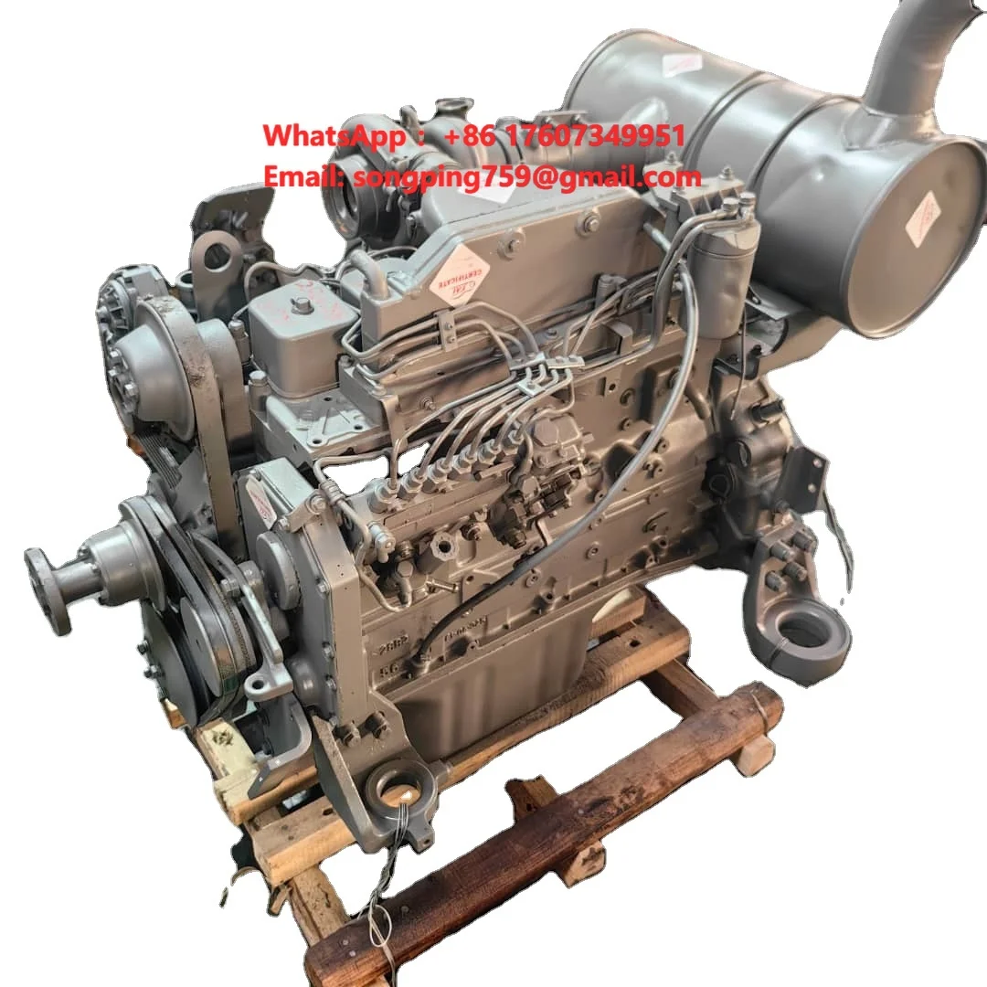 Genuine Original Imported Excavator Version Used Diesel 6BT 5.9L Engine Good Quality  for Cummins