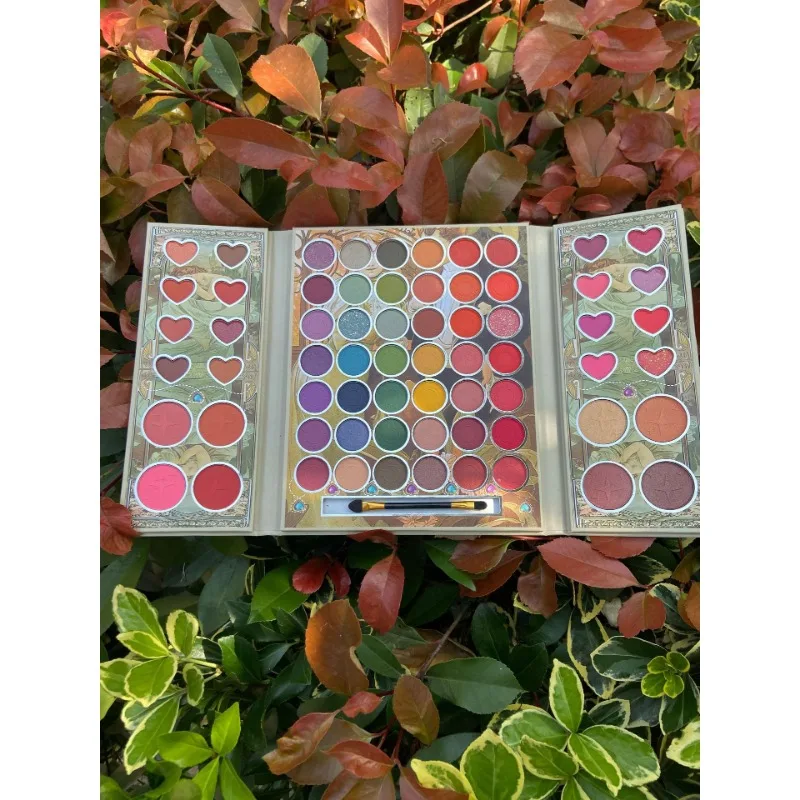 66Colors Monroe Eye Shadow Palette Practical Make Up Safe Lightweight Make-up Dream Eyeshadow Palette Children Stage Wholesale