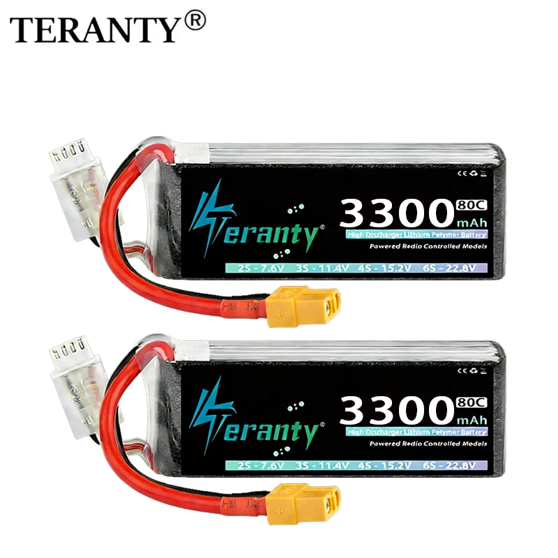 2PCS Teranty Lipo B…