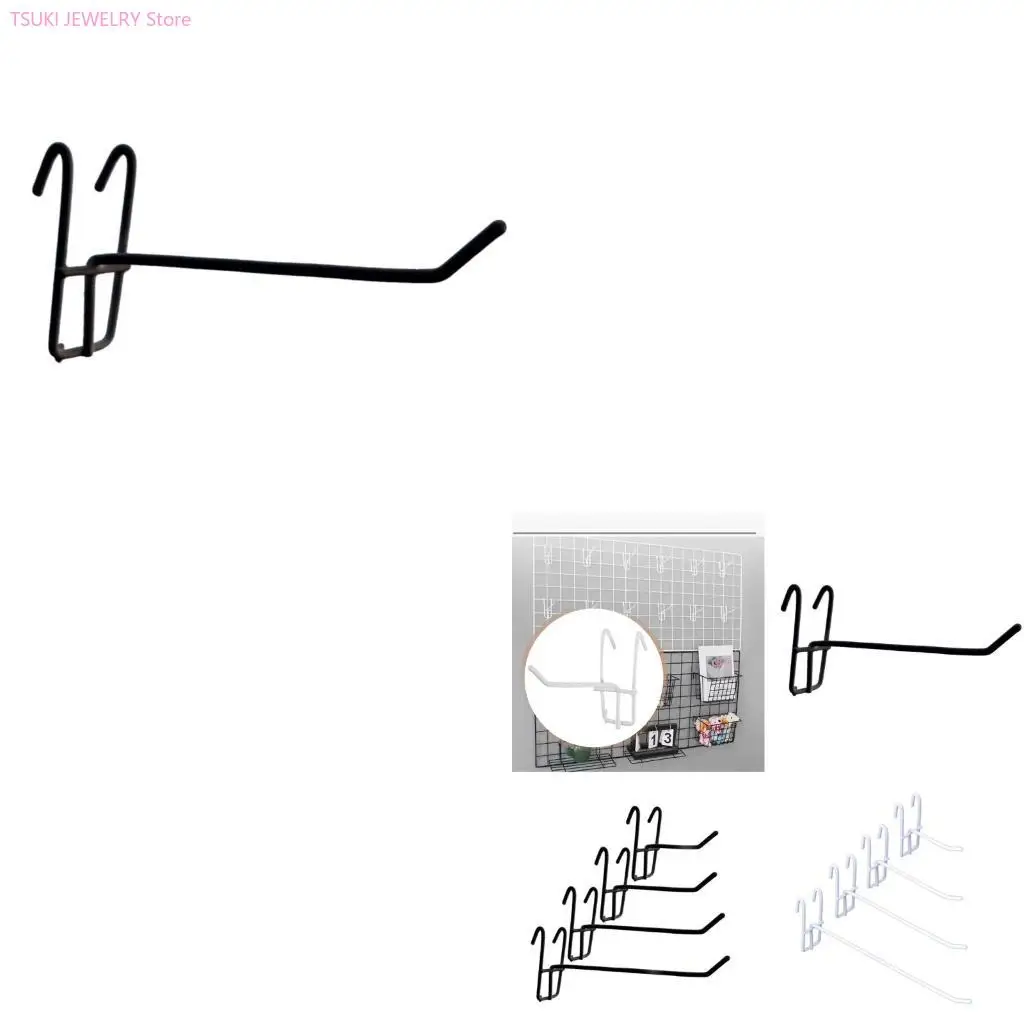 62KE 10pcs Jewelry Display Hook for Stability Versatile Accessory Organization Hanger