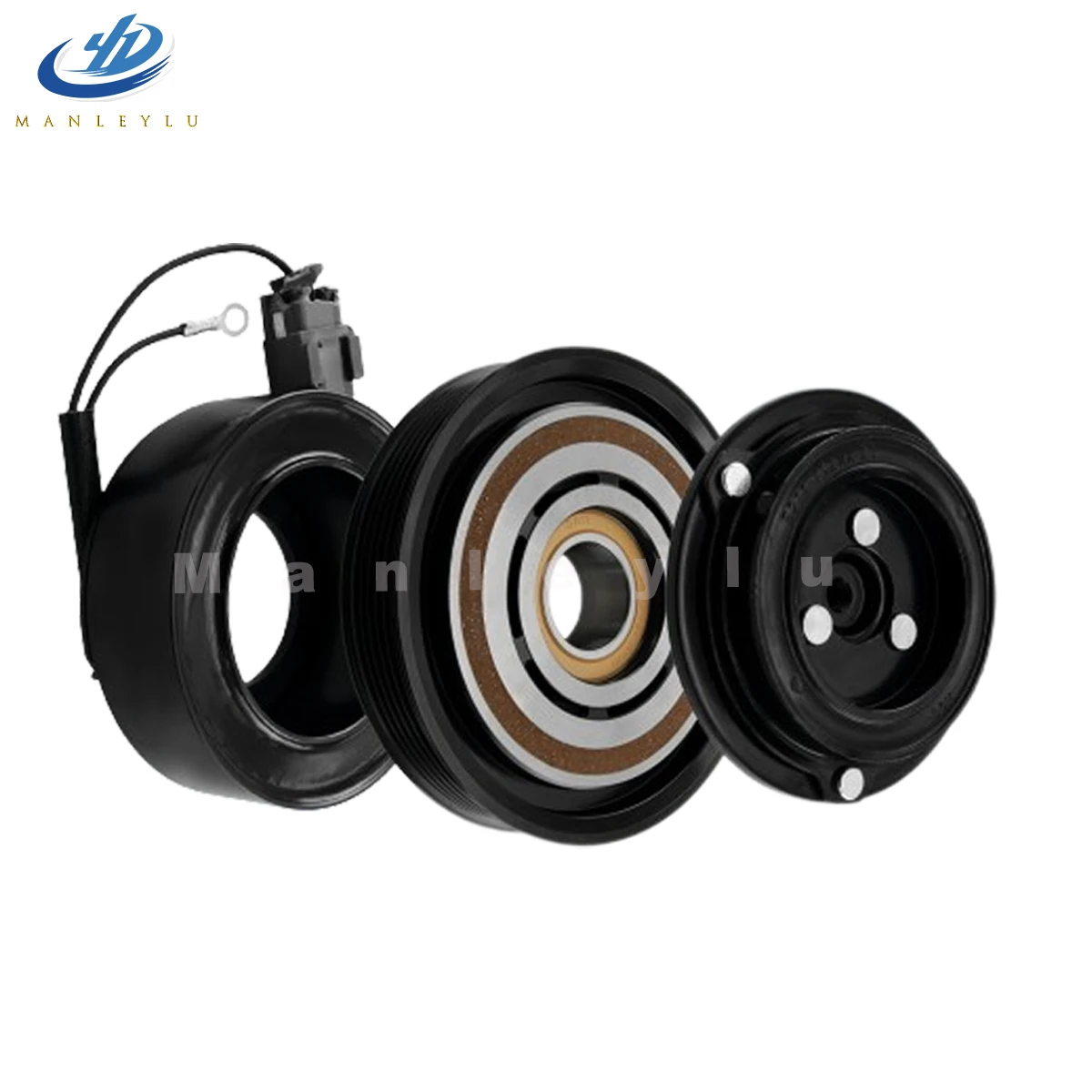 

AC A/C Compressor Clutch Pulley For MAZDA VISTEON HCC HS-18N 6PK BBN261450B BBN261450C BBN261450D