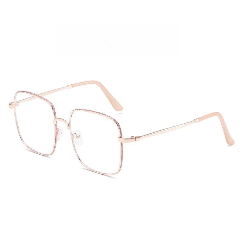 إطار كبير قصر النظر نظارات جديدة عصرية الضوء الأزرق حجب النظارات الرجال النساء مربع كبير الانتهاء بالقرب من البصر نظارات 0 إلى-6.0