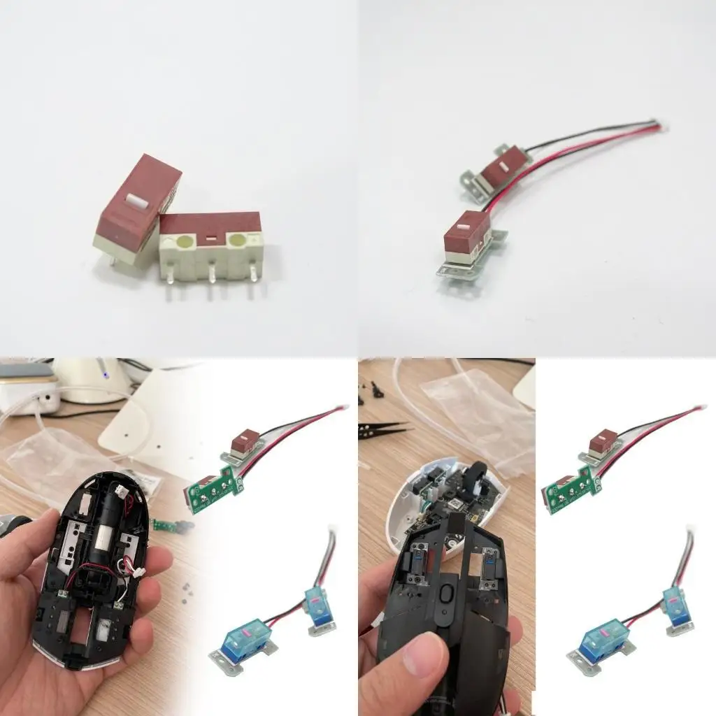 

31BA MOUSE MICRO STUCTION Кнопка Кнопка Материнская плата левая ＆ правая игровая кнопка мыши 80m 20 м. Нажмите для G304 G305