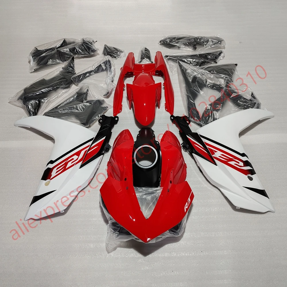 

For Yamaha YZF R3 2015 2016 2017 2018 Prime Fairing Kit YZFR3 15 16 17 18 High Quality ABS Injection Fairings Body Set