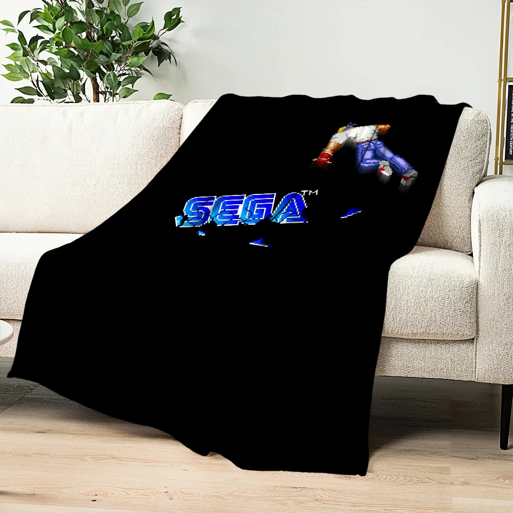 

Модное одеяло с логотипом S-Sega, плюшевый коврик для дивана для гостиной, теплый офисный коврик для спальни, дня рождения, дома, путешествий, подарки для детей