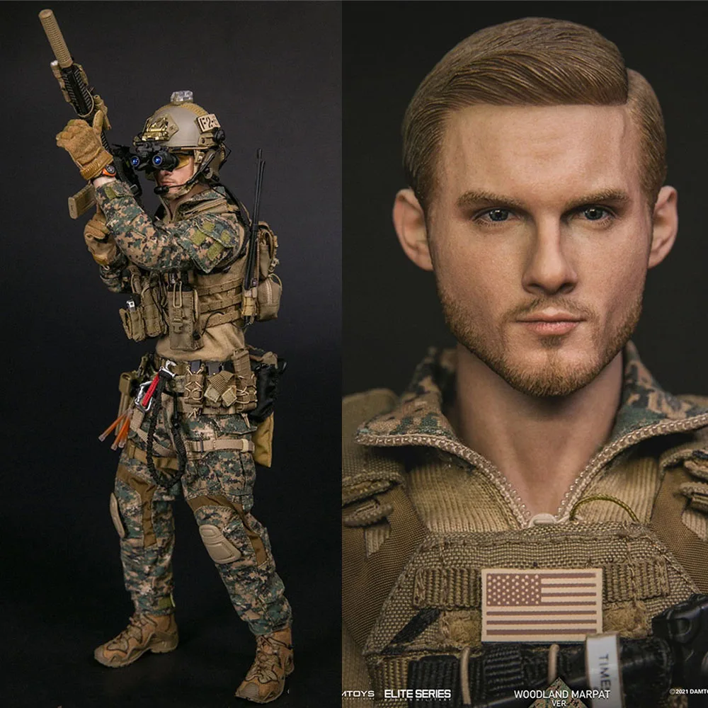 Damtoys Dam78089 1/6 Men Soldier Marine Corps Expeditionary Force Reconnaissance Unit With Weapon Full Set 12'' Action Figure