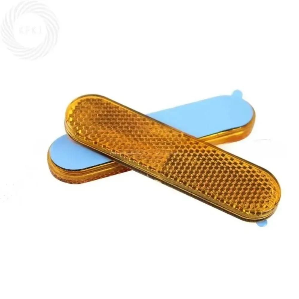

A Pair of For Motorcycle Front Reflective Stickers Warning Signs Car and Bicycle Reflective Stickers