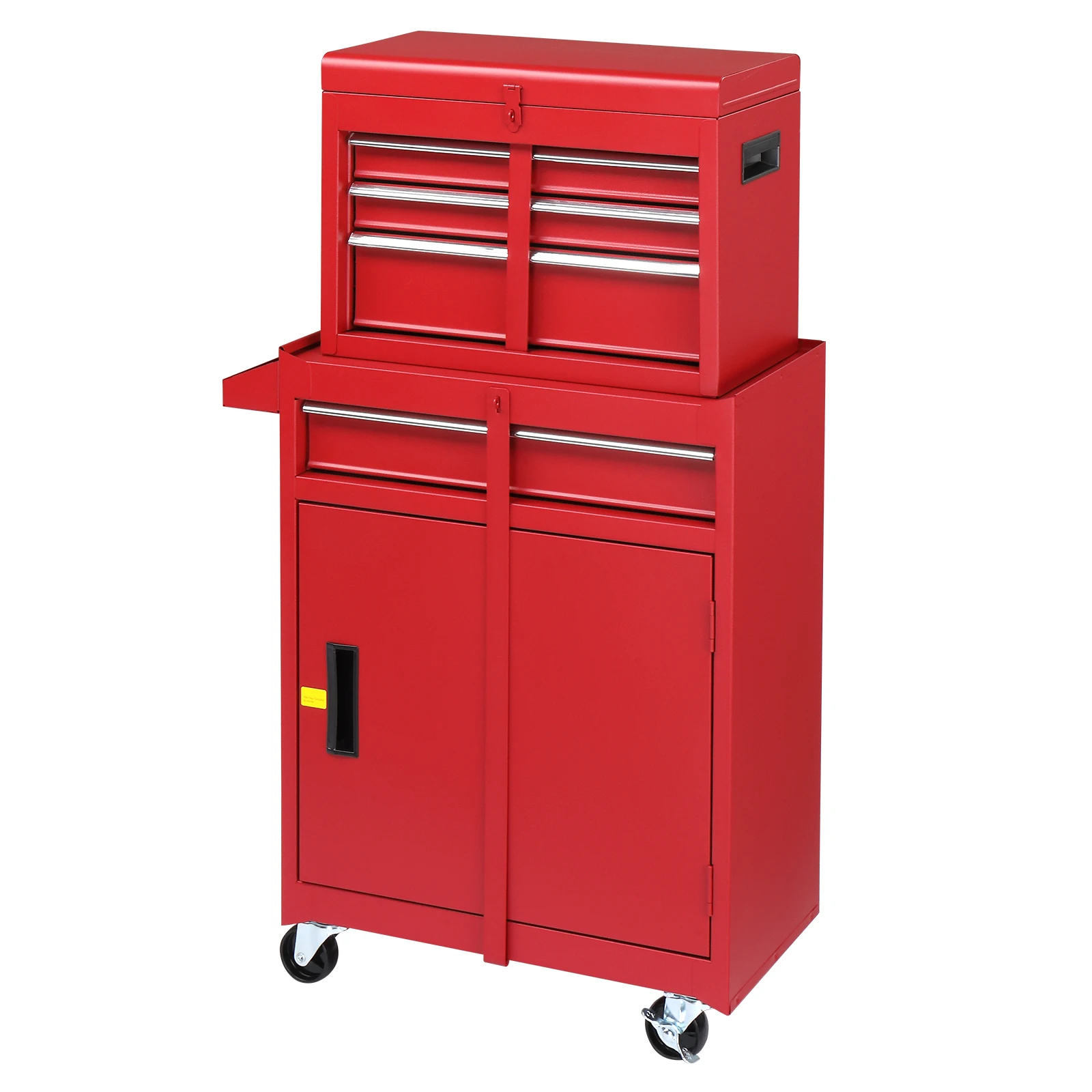 Tool Cabinet Tool Cart Combination Rolling Tool Chest with Drawers, Multi-Drawer Storage Organizer Box, Mobile Workshop Garage Tool Storage Cabinet, Heavy Duty Metal Tool Trolley for Repair Workshop Garage Hardware Tools Storage - view 2