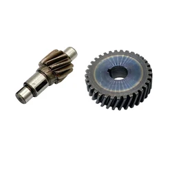 2pcs Helical Gear Pinion Wheel For 130 156 Water Drill Bit 9403 Belt Sander Power Tool Replacement Part