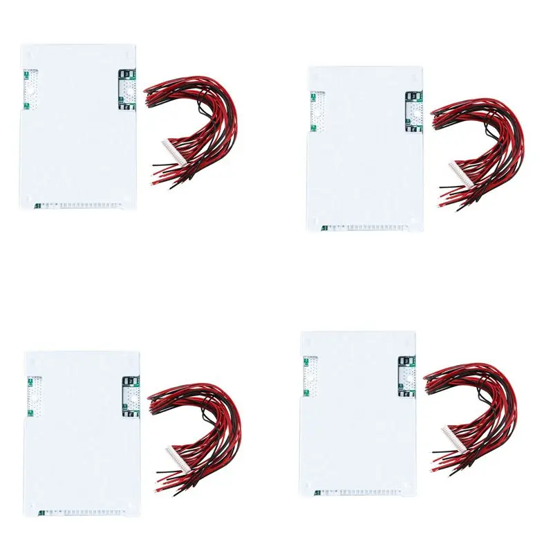 4X 16S 30A 48V Lifepo4 Battery Protection Board BMS With Balance For E-Bike Escooter Electric Vehicle Motorcycle