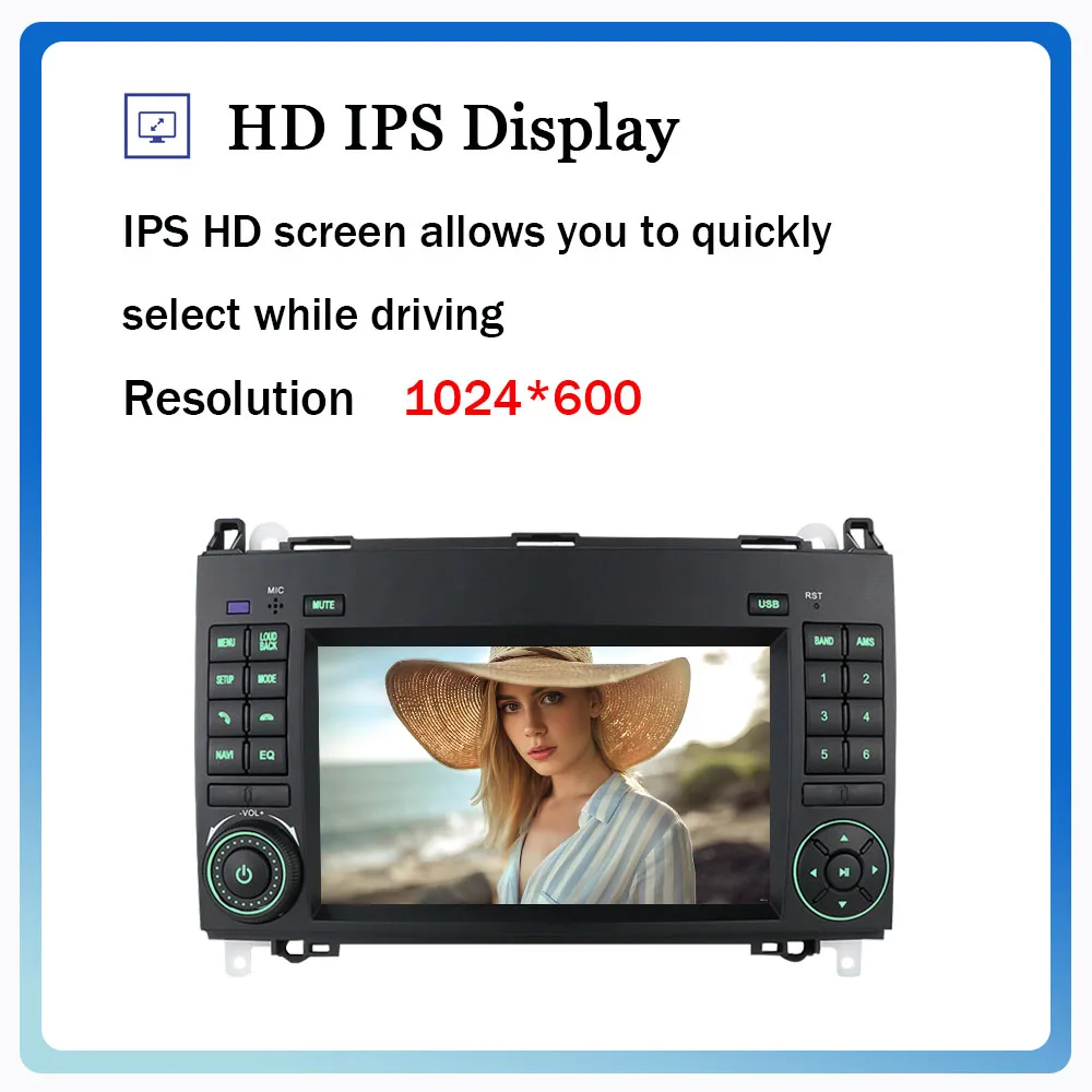 For Benz B200(2004-2012)car player Car Radio Android 13 Wireless Carplay Multimedia Video Player