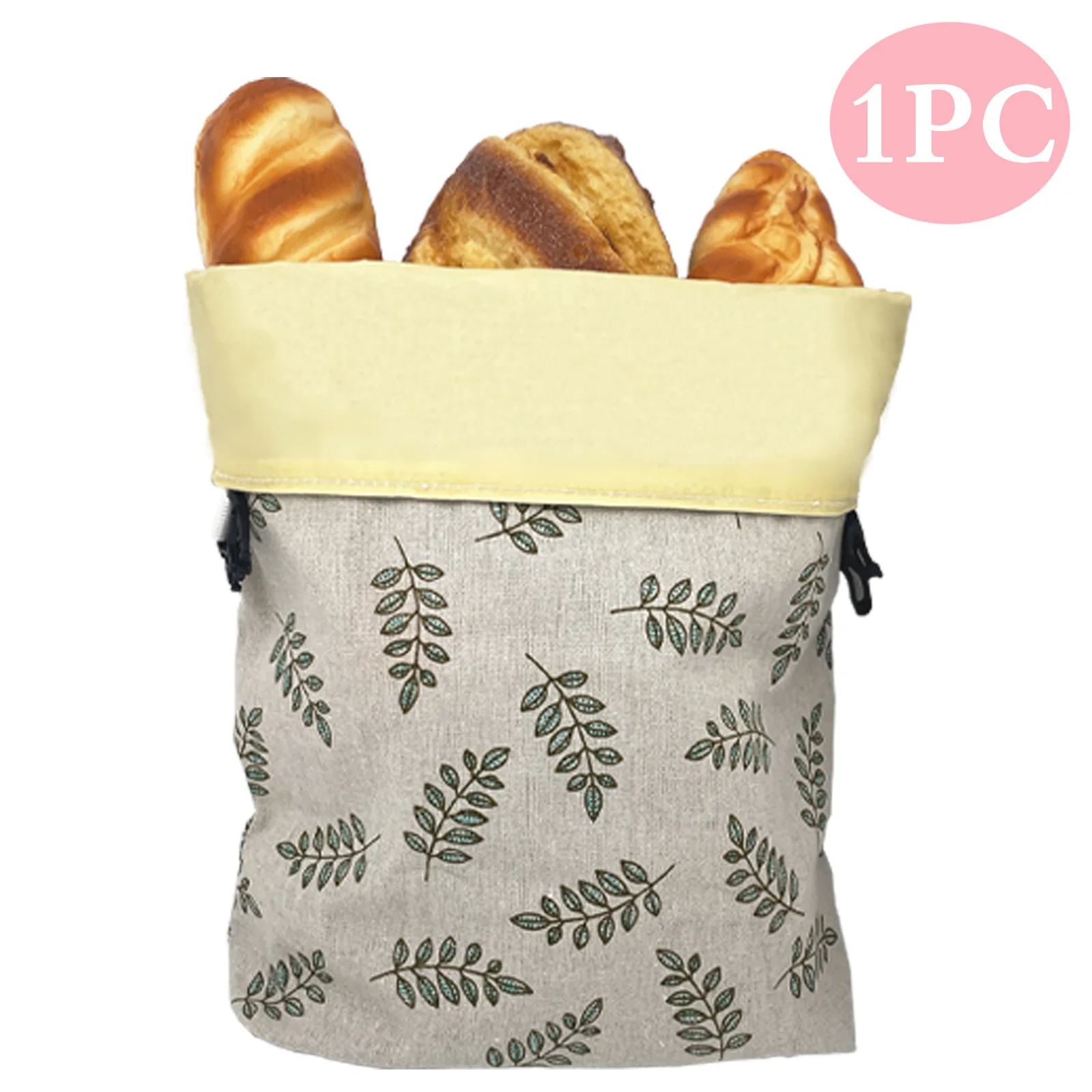 Bienenwachs-Brotbeutel, wiederverwendbare Back- und Aufbewahrungsbeutel in Lebensmittelqualität mit Clip-Design, geschmacksneutrale Backutensilien für Nüsse, Snacks, Brot – Detail 11