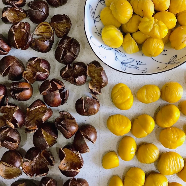 Automatic High Efficiency Chestnut Sheller/Chestnut Peeling Machine Stainless Steel Chestnut Sheller Husk Peeling Machine