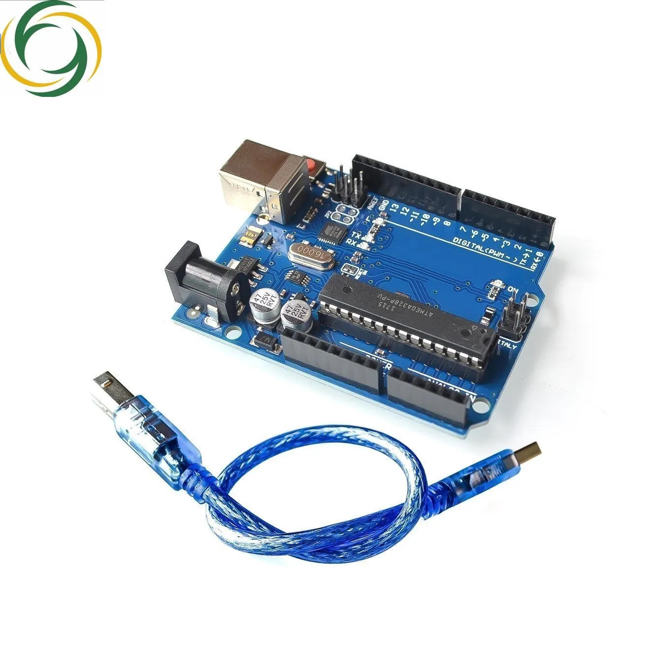 For UNO R3 Development Board ATMEGA328P CH340 / ATEGA16U2 Compatible For Arduino with Cable R3 Proto Shield Expansion Board