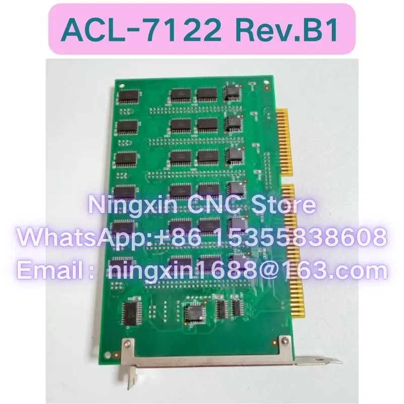 Second-hand ACL-7122 For Adlink 144-Channel Digital DIO Card ACL-7122 Rev.B1 Functional test OK Fast delivery