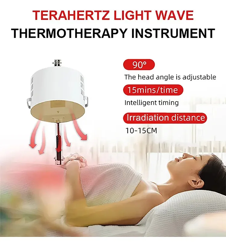 Home Use Thermal Therapy Machine Terahertz Light Wave Physiotherapy Equipment for Meridian Dredging Cell Recovery