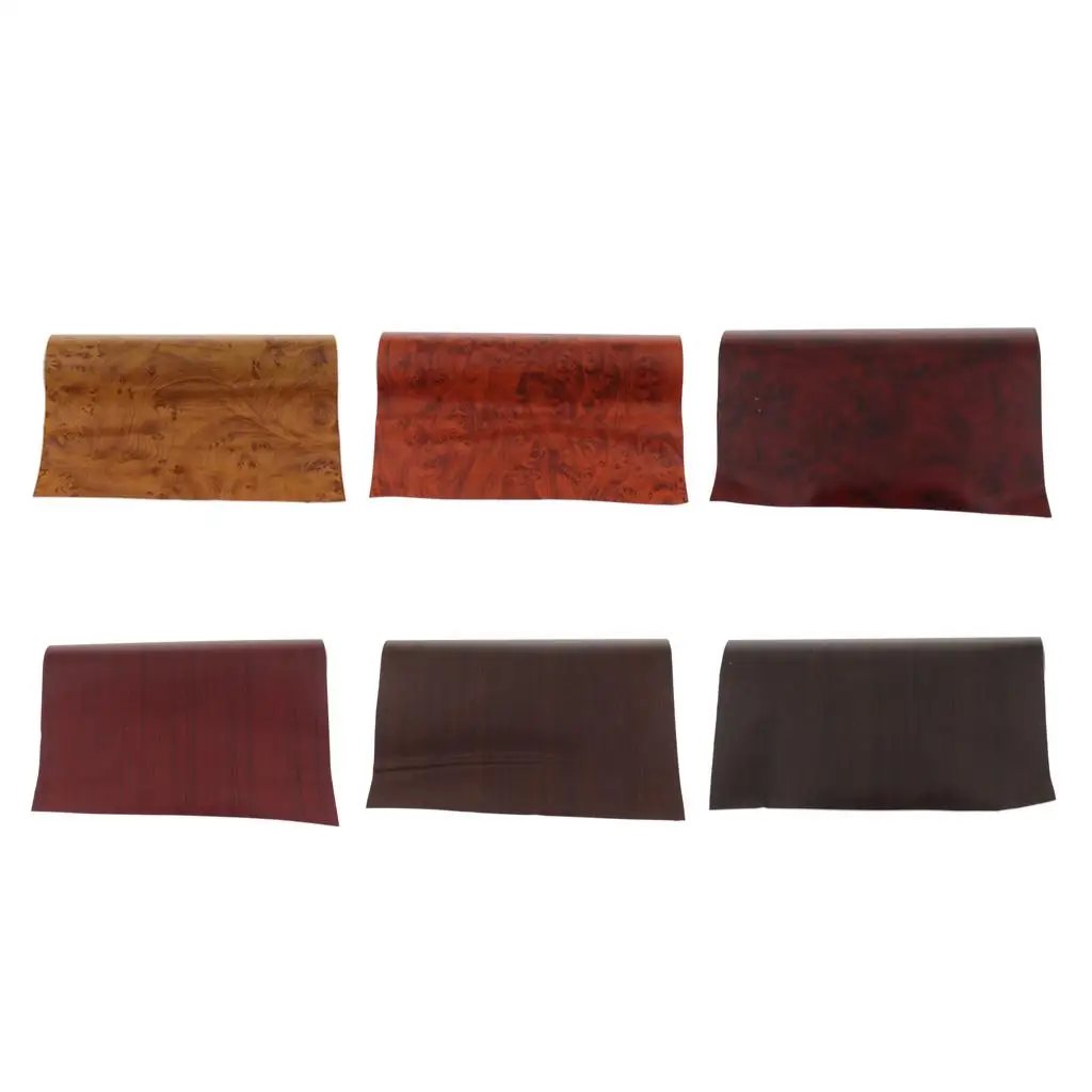 Wood Grain Texture Vinyl Wrap Sticker Sheet Film Car Home Table Office Decor