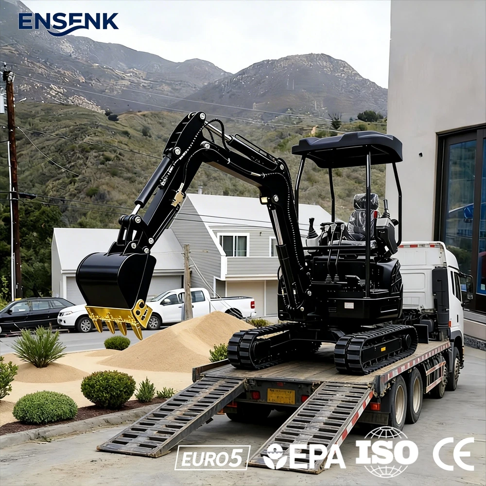 

Мини-экскаваторы 1.2т, 1.8т, 2.0т, 3.0т для сельского хозяйства и строительства с двигателем Kubota, инструменты, сертификат CE, быстрая доставка напрямую с завода