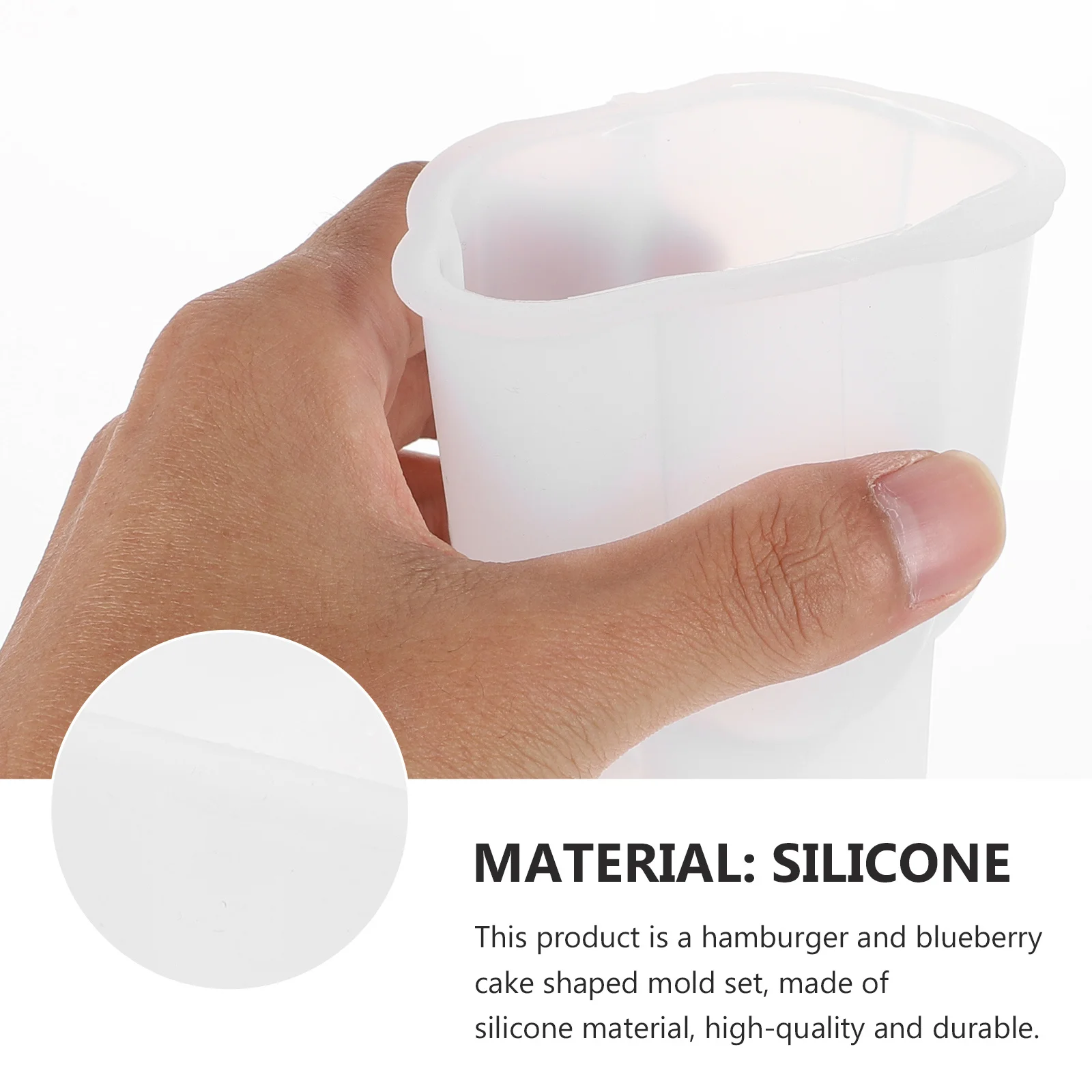 

2Pcs Silicone Flower Bud Mold Easy Clean DIY Making Mould for Scented Candles Handmade Soap Craft Projects