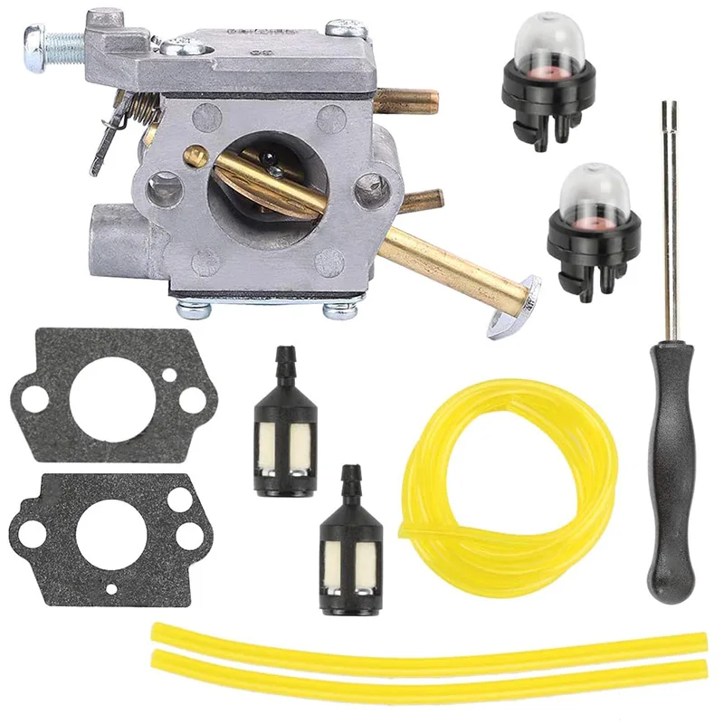 

300981002 Carburetor for Homelite 33Cc UT-10532 UT-10926 Ryobi RY74003D Chainsaw Carbon Brush Replacement 000998271