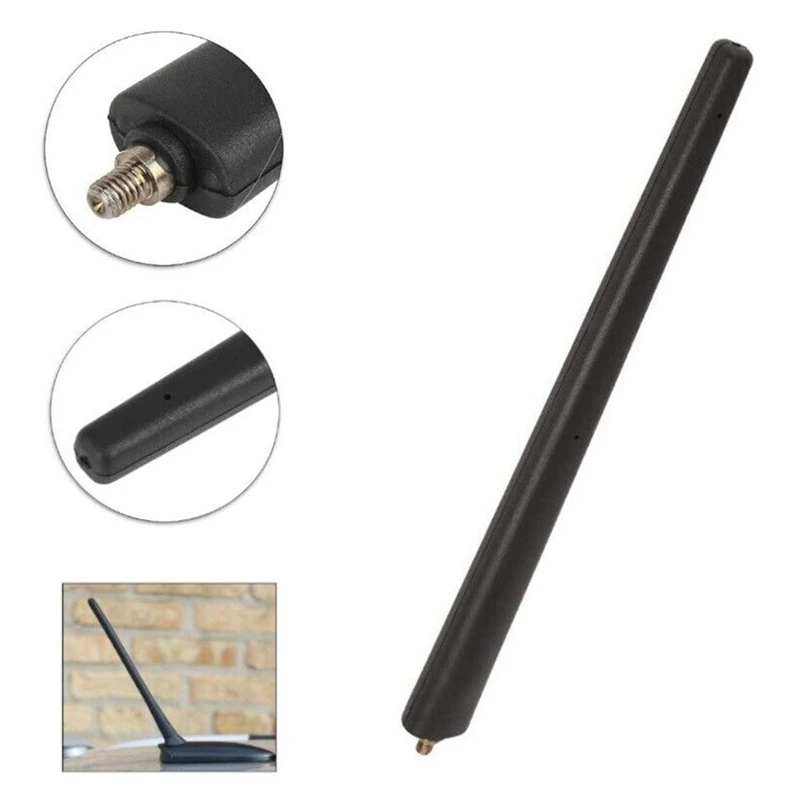 Short Aerial Antenna Mast Type 21Cm Radio Aerials With Base 50540987 51910790 52019353 For Fiat 500 2012-2023 Spare Parts