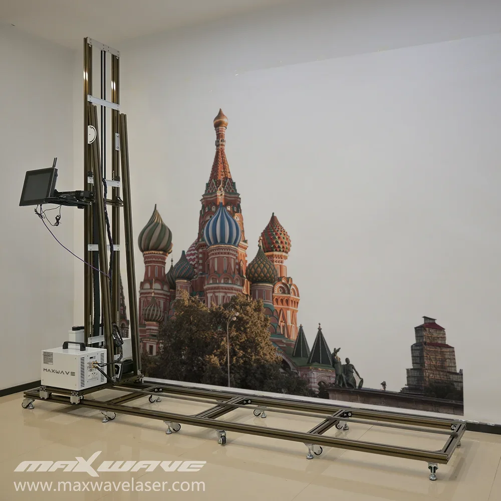 

3D Art Настенный вертикальный принтер 3D Настенный принтер Прямая настенная печатная машина Струйная печать на землю