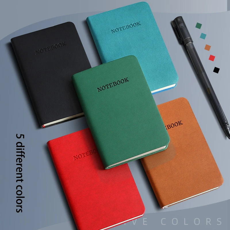 

A7 Mini Notebook Portable Pocket Notepad Memo Diary Planner Agenda Office School Stationery Simple Mini Notebook