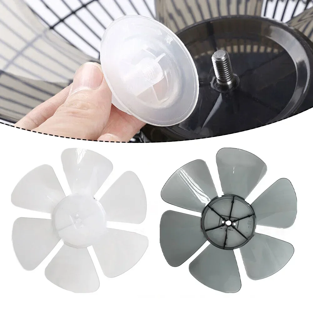 

1pc 10'' Plastic Fan Blade PP Plastic 6 Leaves Replacement Part For Standing Pedestal Floor Wall / Table Fanner Portable Fans