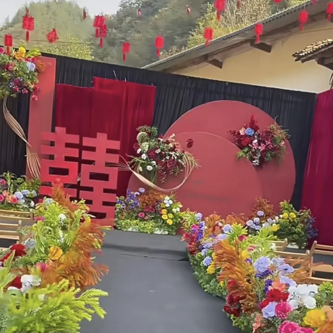 

Бархатная черная занавеска без морщин для вечеринок, драпировка на спине, мягкая роскошная бархатная ткань для свадьбы, выбор цвета своими руками