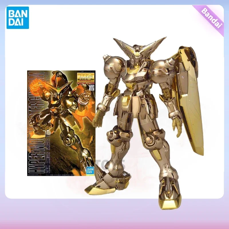 

Bandai Figure Gundam Model Kit Anime s MG 1/100 Hypermode Master Mobile Suit Gunpla Action Toys For Boys Gifts