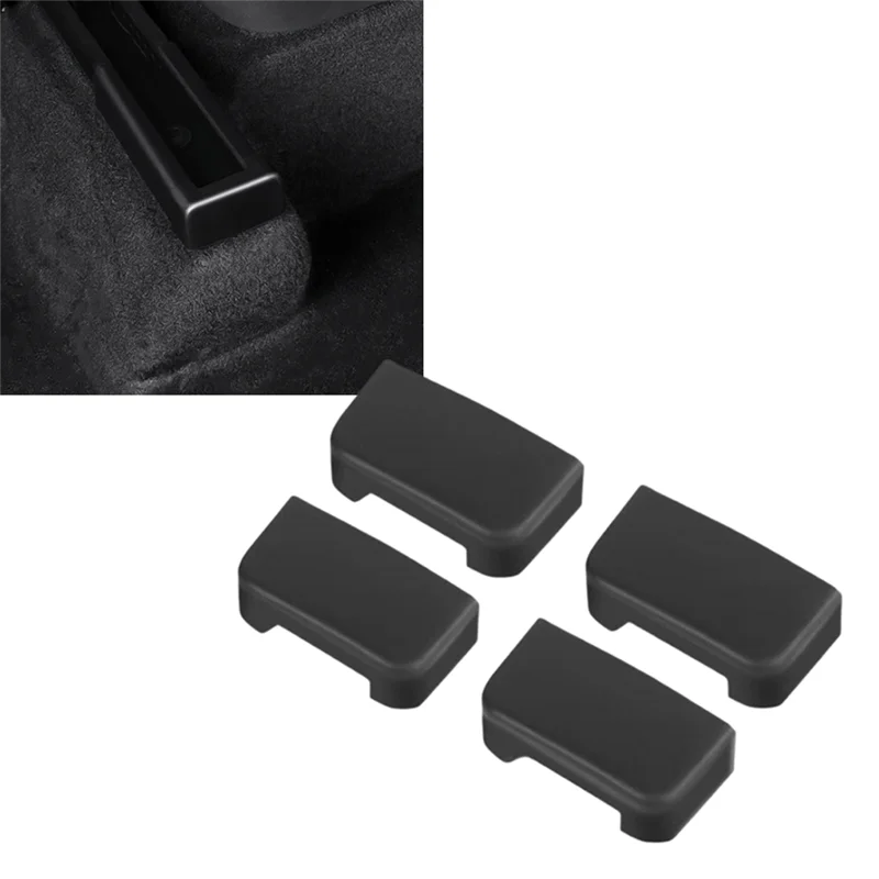 A16P-For تسلا نموذج 3 Y مقعد السيارة السكك الحديدية واقية المكونات الخلفية نهاية غطاء مقعد السكك الحديدية استبدال جزء #3