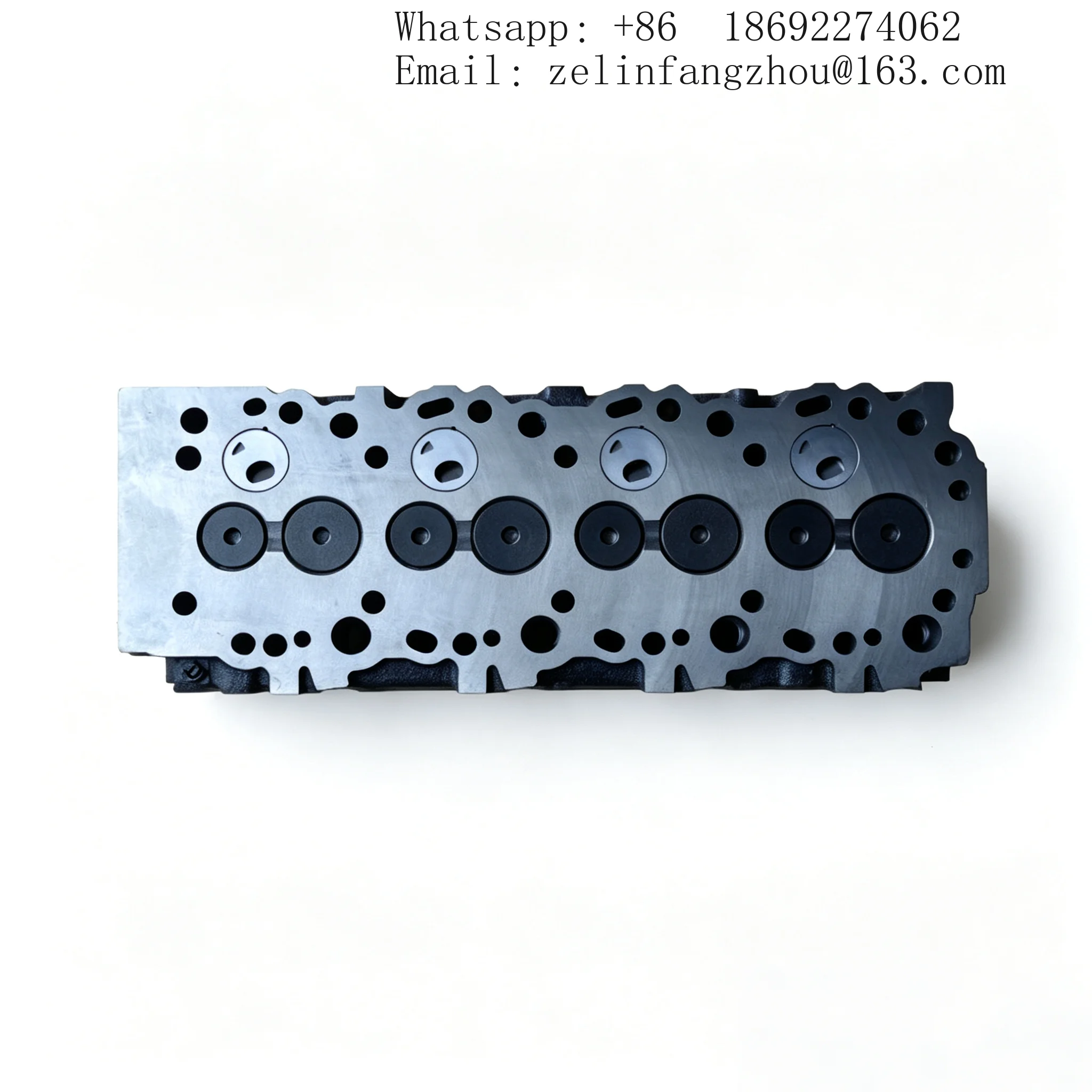 2LT 4 Cylinder Cast Iron Diesel Engine Cylinder Head Assembly Replacement for Toyota Hilux Hiace 2.4L Heavy Duty