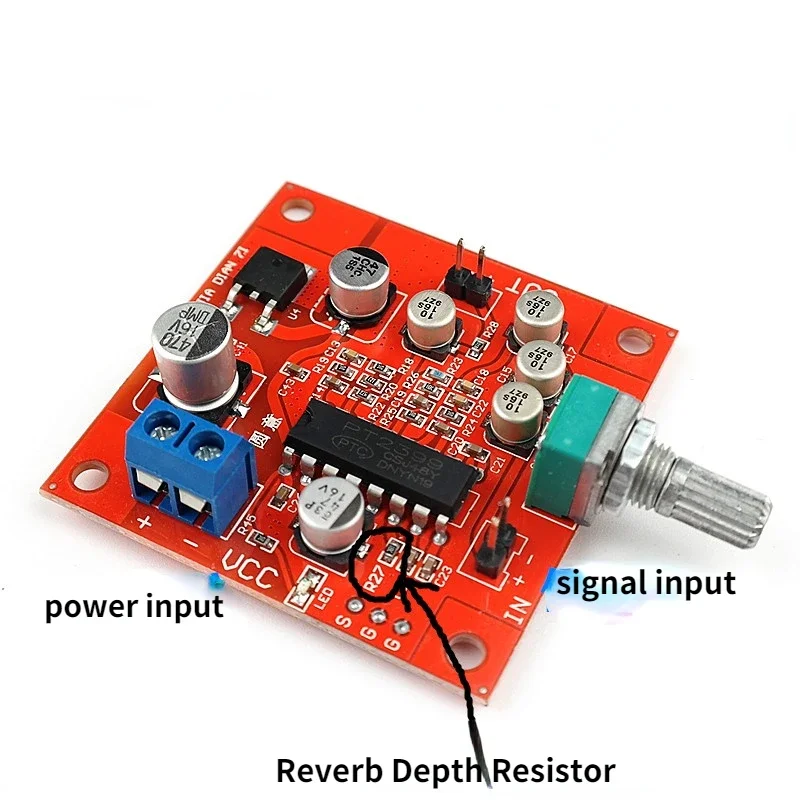 SOTAMIA PT2399 Mikrofon Papan Reverb Karaoke Papan Reverb Super M65831 DIY Stereo Amplifier Amplificador Audio Preamplifier