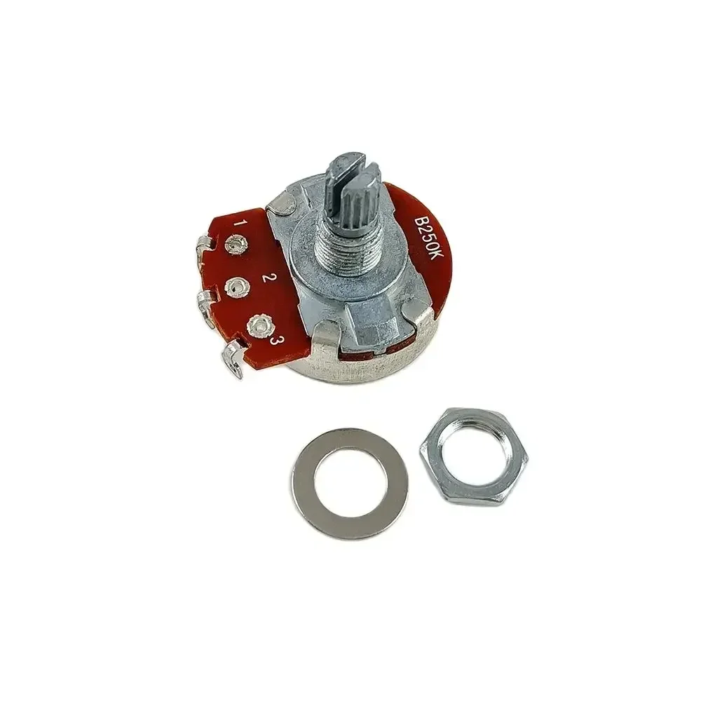 1pc A500K B500K M8 Basis 15mm 18mm Welle Elektrische Gitarre Ton Potentiometer