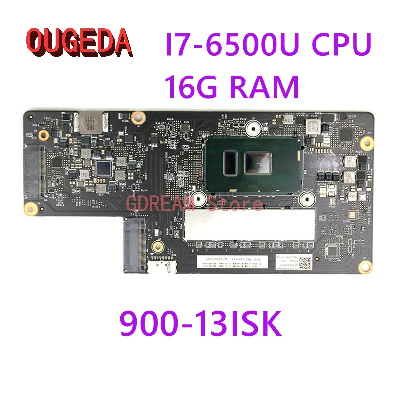 

OUGEDA BYG40 NM-A411 5B20K48454 MAIN BOARD For Lenovo Yoga 900-13ISK Laptop Motherboard I7-6500U CPU 16G RAM full tested