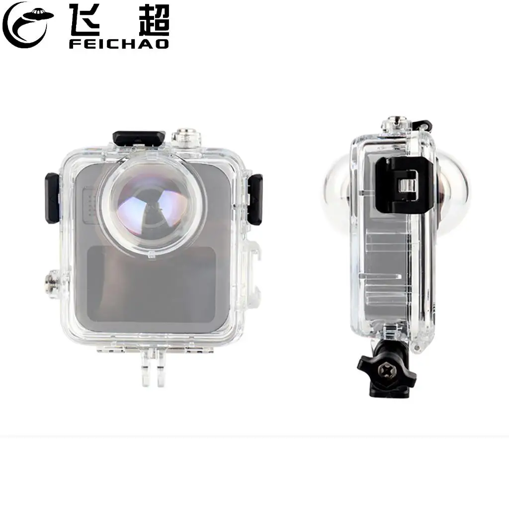 

Водонепроницаемый чехол 50 м для GoPro Max 2, защитный чехол для дайвинга, защитный чехол от падения, чехол для подводного погружения для Go Pro Max 2