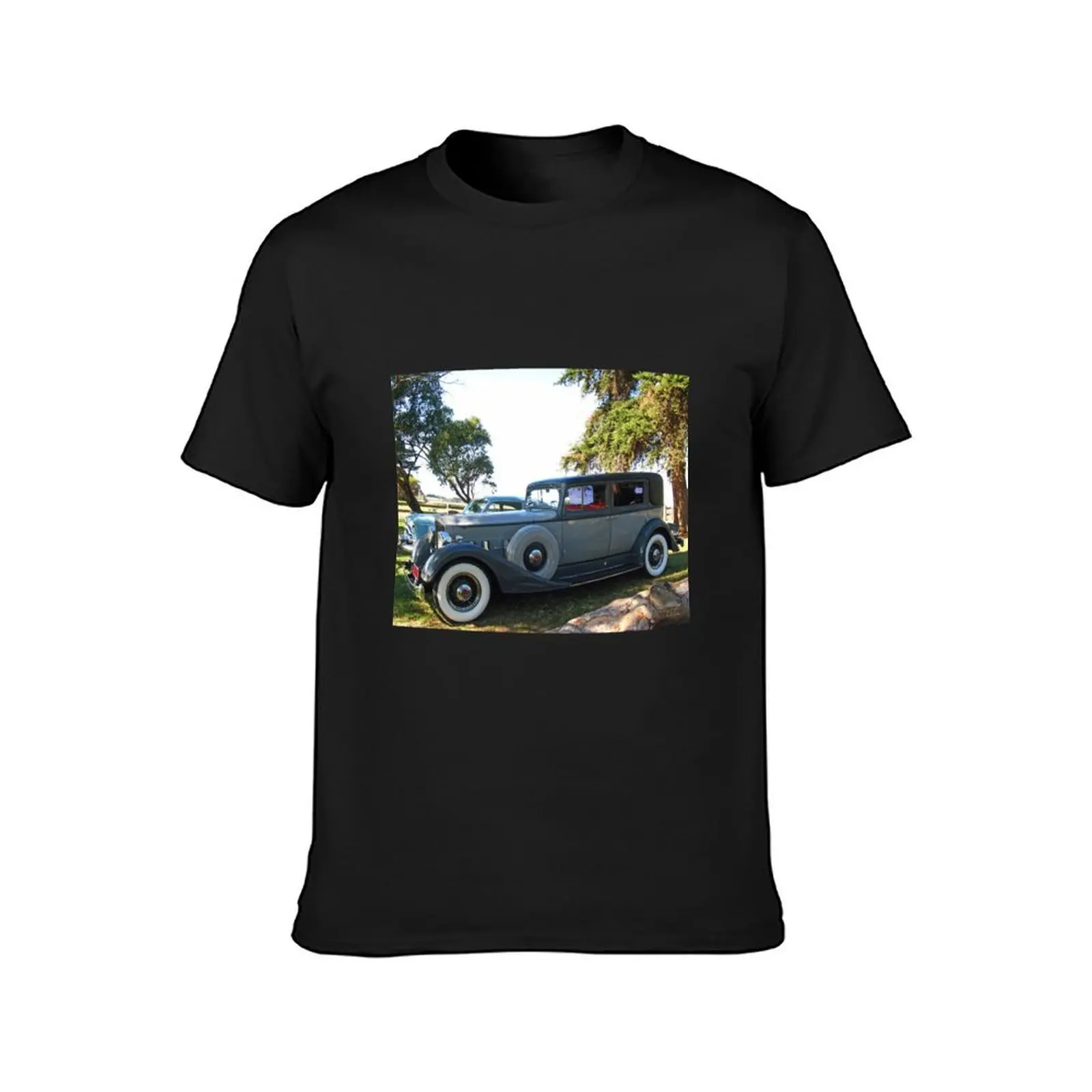 1934 Packard 'Super 8' Formal T-Shirt anime Blouse mens white t shirts