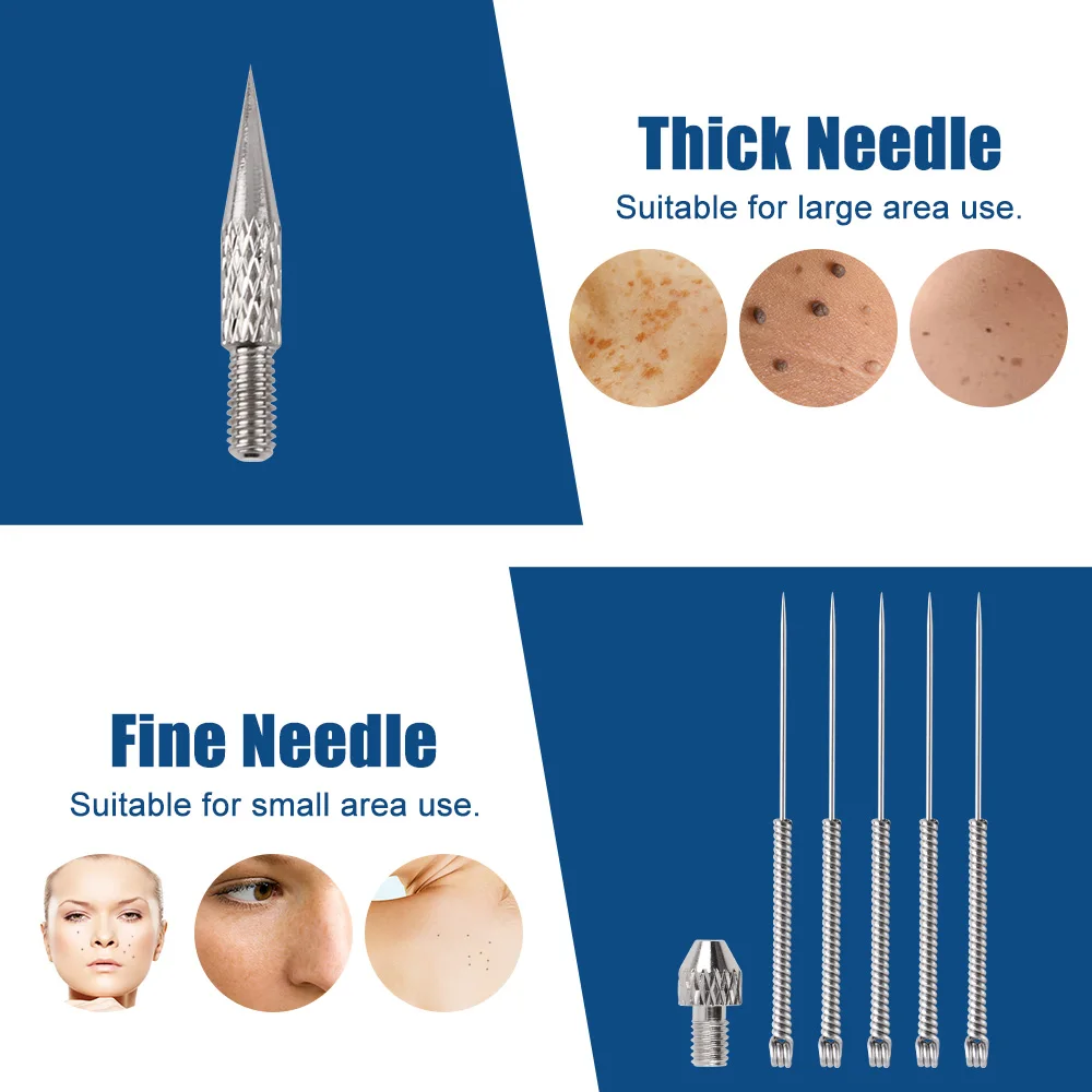 Profesional Laser Plasma Pen Needles Facials Black Spots Black Dot Skin Tag Acne Wart Tattoo Freckl Moles Papillomas Remover