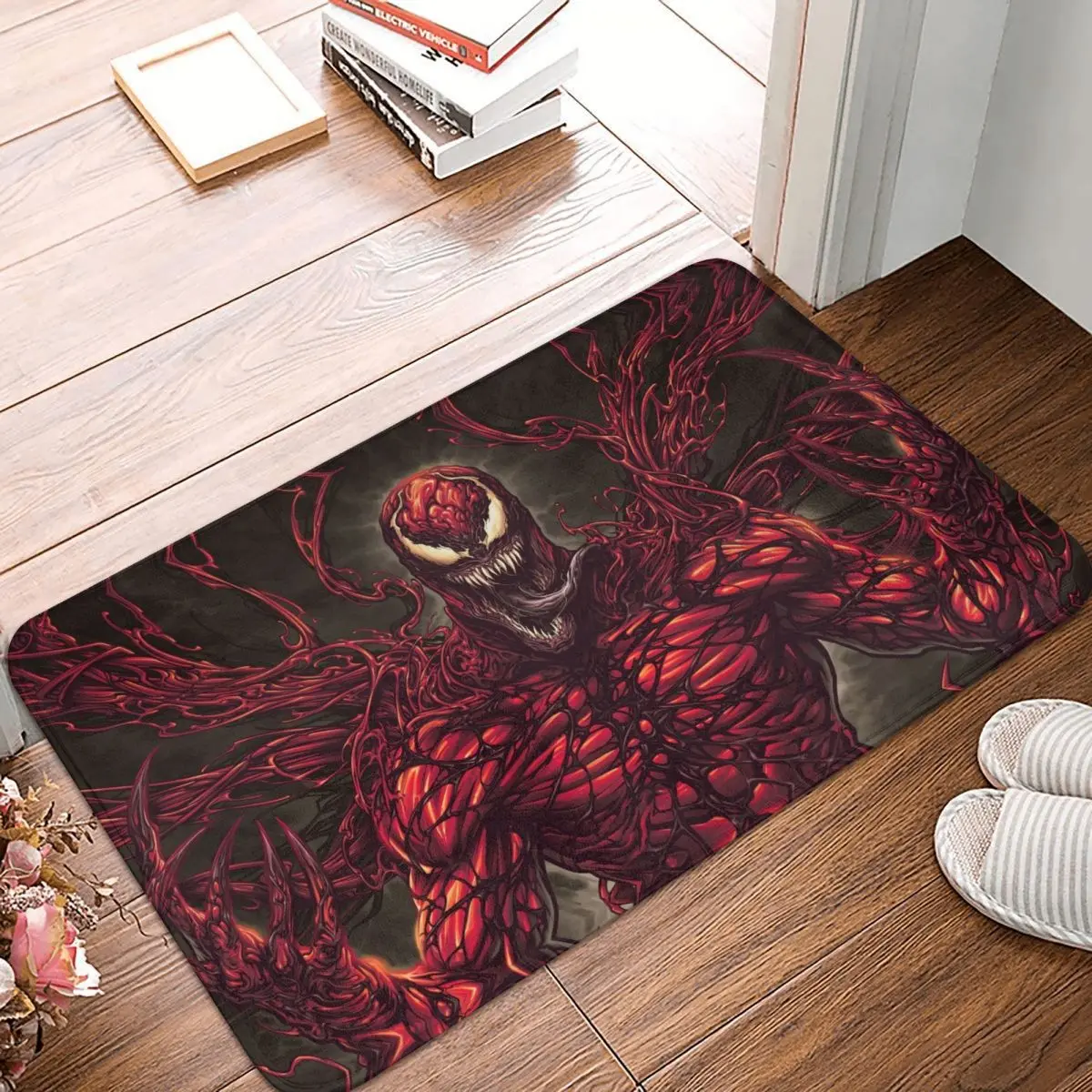 Become Better Bath Mat Marvel Venom Doormat Kitchen Carpet Outdoor Rug Home Decor