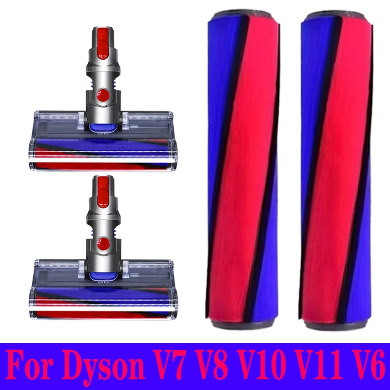 For Dyson V7 V6 V8 V10 V11 Vacuum Cleaner replacement Soft Roller Brush accessories