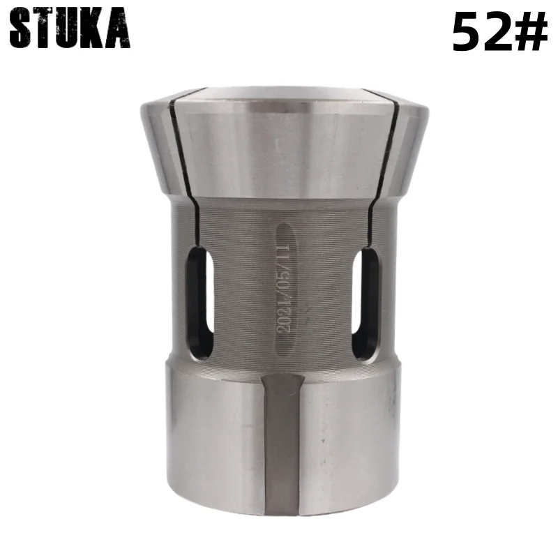 

CK52# 6.0-46.0mm Round Hole Type CNC lathe Back Pull collet Spring Steel High Precision Chuck Round Square Hexagon