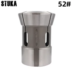 Stuka CK52# 12.0-52.0mm Round Hole Type CNC lathe Back Pull collet Spring Steel High Precision Chuck Round Square Hexagon