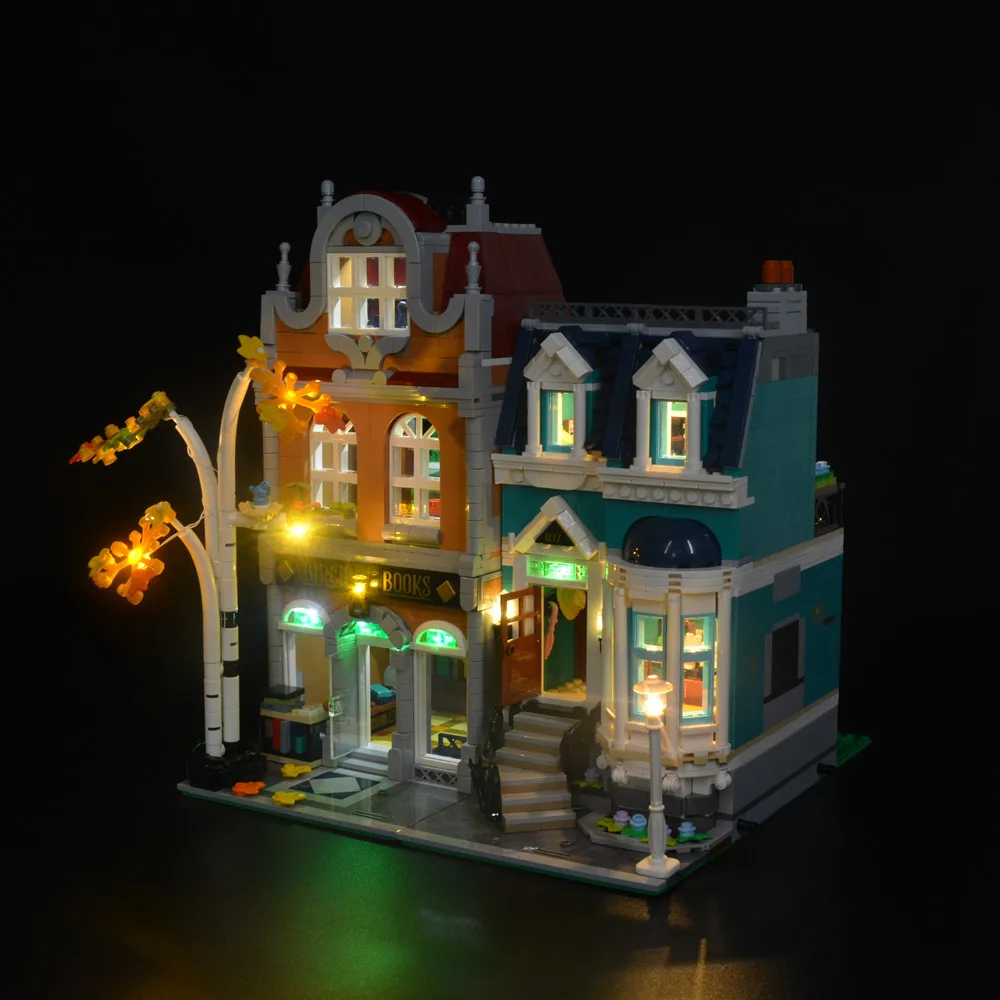 Kyglaring LED Light Kit For 10270 Bookshop Block Model (Not Included Building Blocks)