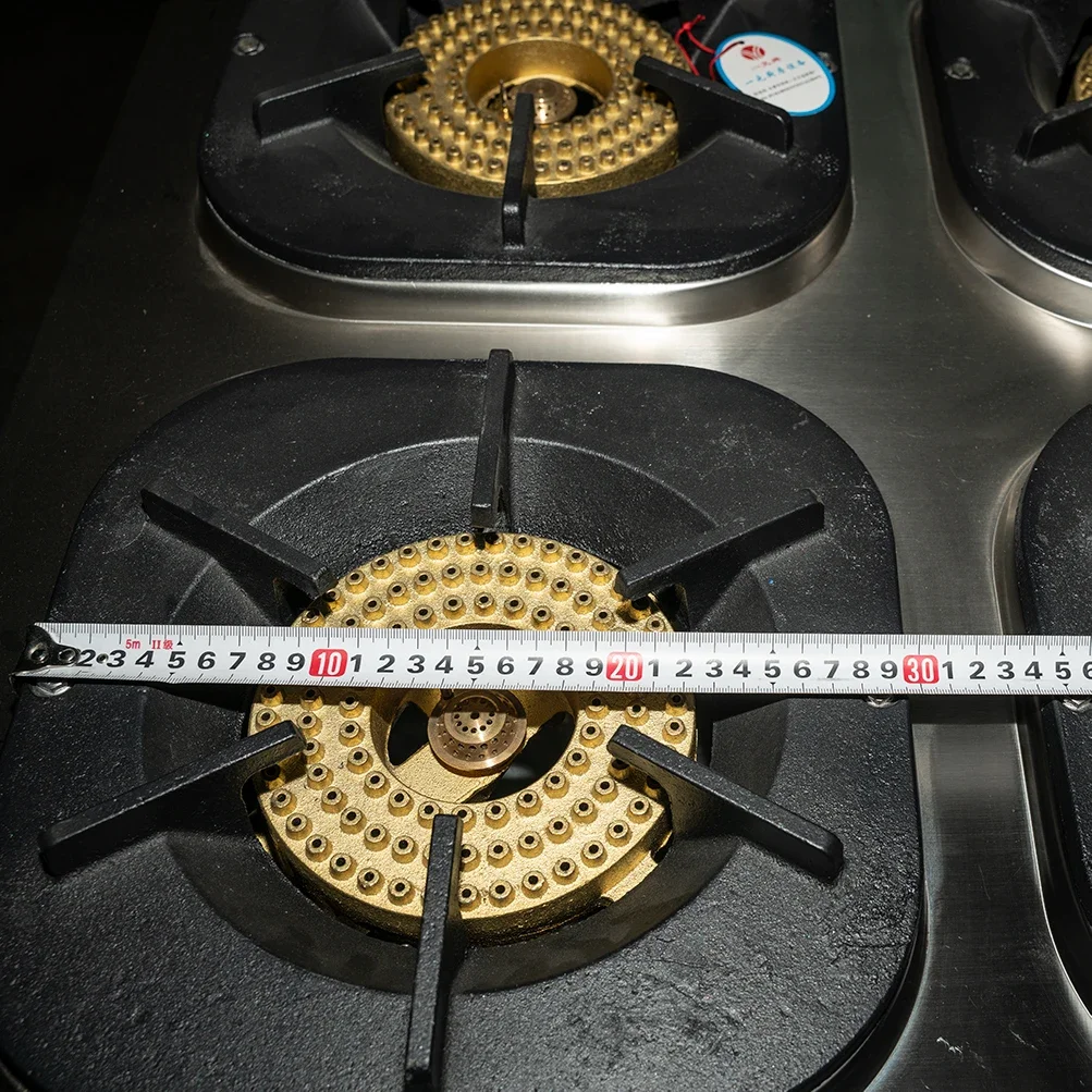 Kitchen Cooktops Restaurant Standing Gas Cooker 6 Burner Gas Stove For Commercial