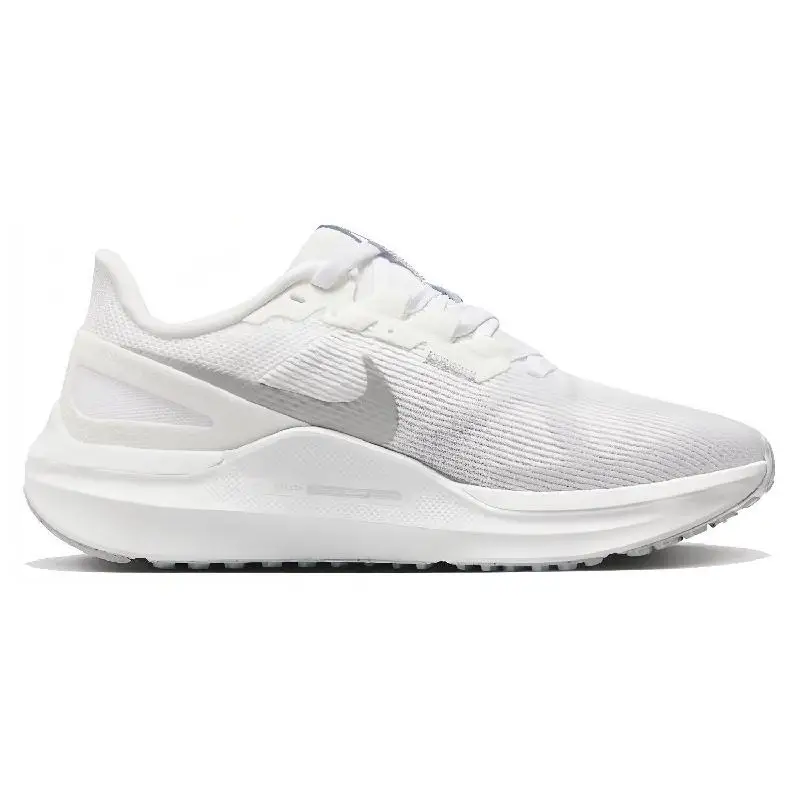 Nike Nike Zoom Structure 25 White Metallic Silver Women's Sneakers shoes DJ7884-101