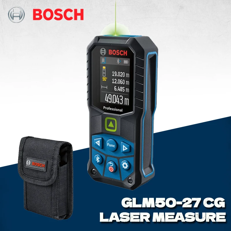 

BOSCH GLM 50-27 CG Laser Range Finder High Precision Lightweight Modern Screen Measurement Laser Measure RangeFinders GLM50-27CG