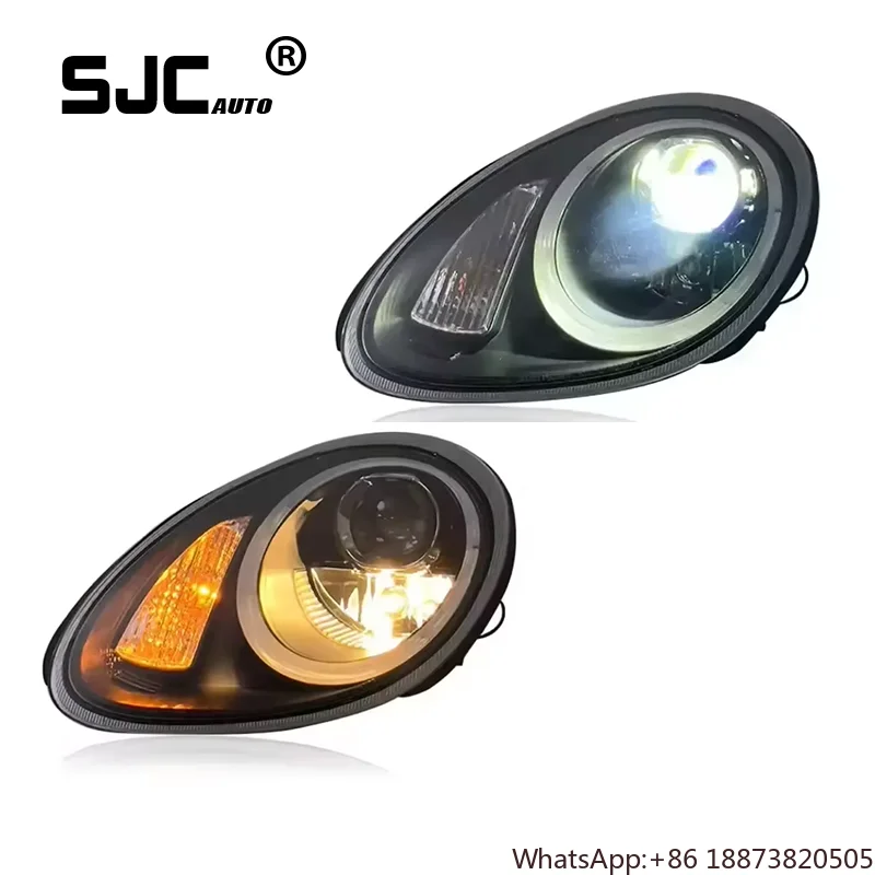 

Auto Car for Porsche Caman 04-08 987 Headlight Assembly Hot Selling High Quality Dual Lens Modification